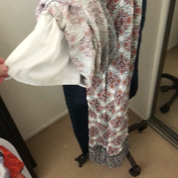 Fun floral jumpsuit Purple Snow size large - Picture 9 of 9